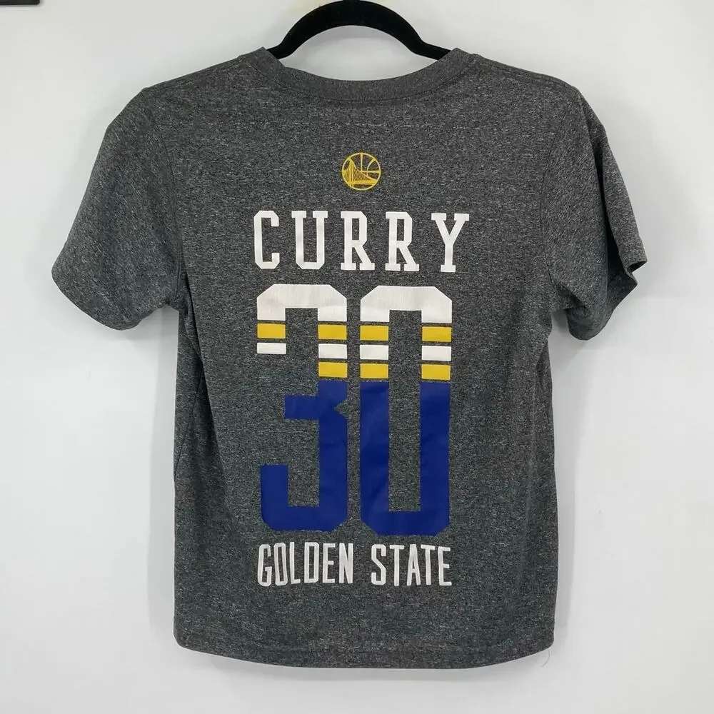 Golden State Warriors Curry 30 Active Short Sleeve Tee 10/12 Youth